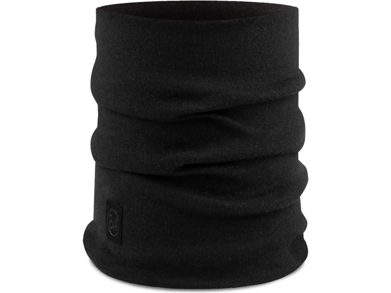 Buff Heavyweight Merino Wool Multifunktionstuch, Black