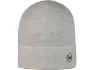 Buff Lightweight Merino Wool Hat Helmmütze, Solid cloud, One Size