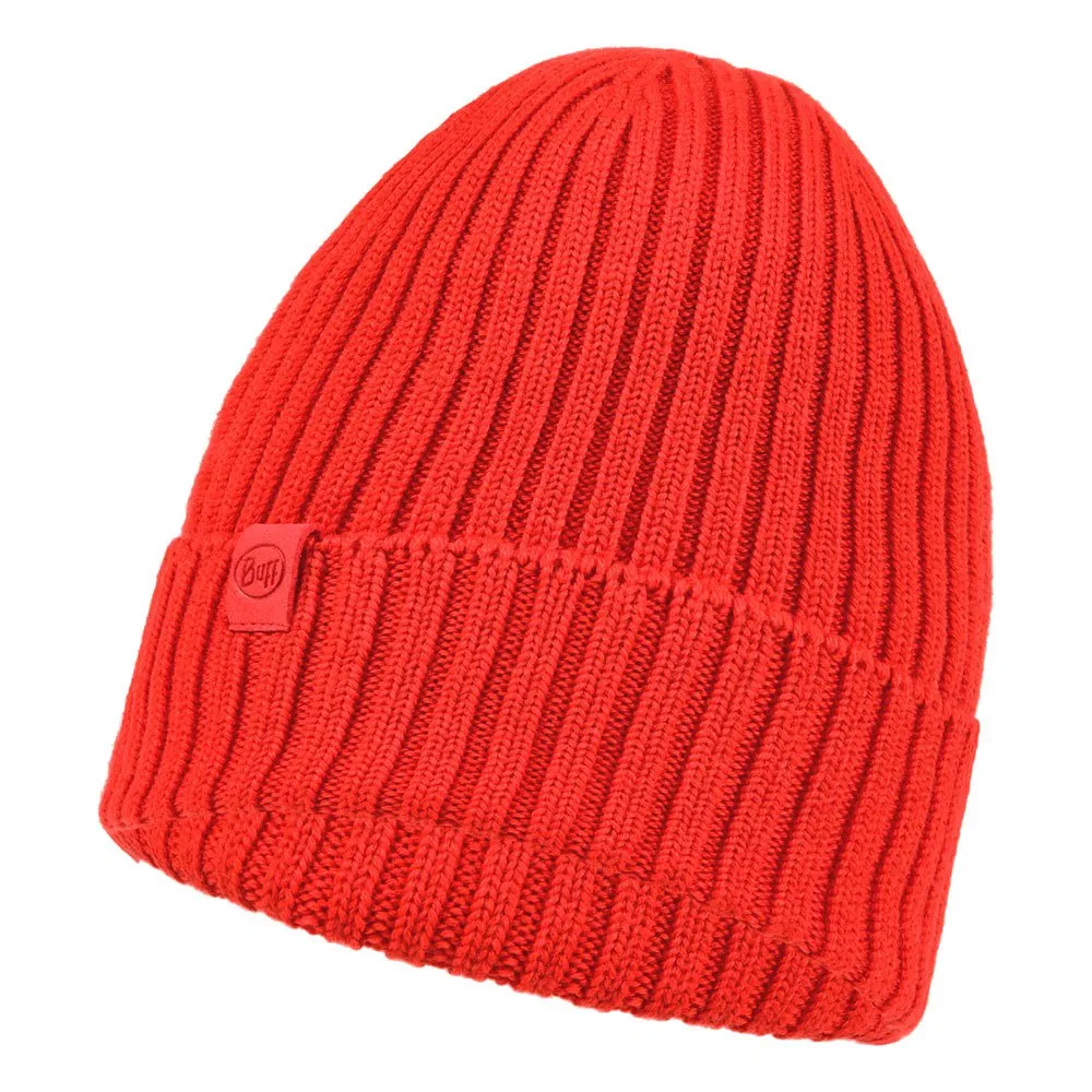 Buff Merino Wool Knit 1l Mütze, Norval fire Buff Merino Wool Knit 1l Mütze, Norval fire