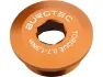 Burgtec Kurbelarmschraube für Shimano Hollowtech II/E-Bike Motor, Braun