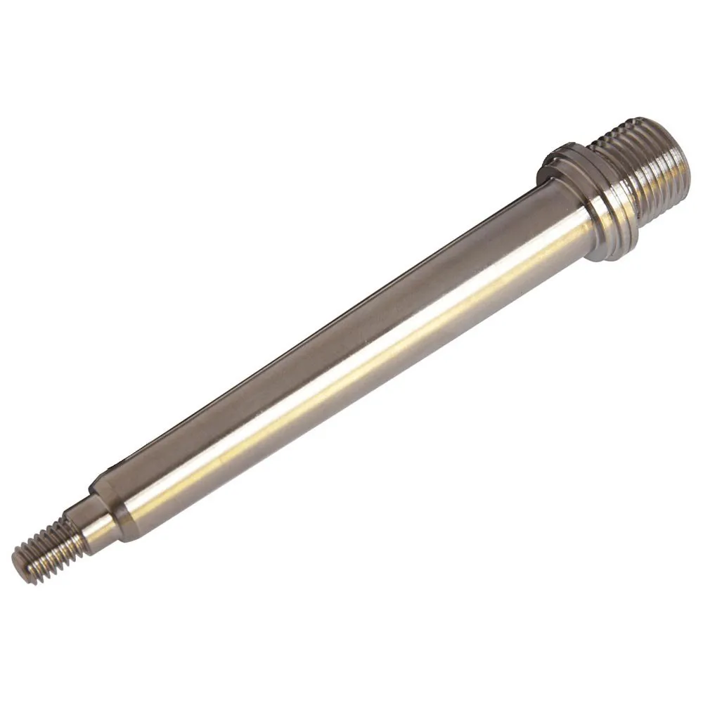 Burgtec Mk4 Penthouse Left Steel Pedalachse, Silver, One Size Burgtec Mk4 Penthouse Left Steel Pedalachse, Silver, One Size