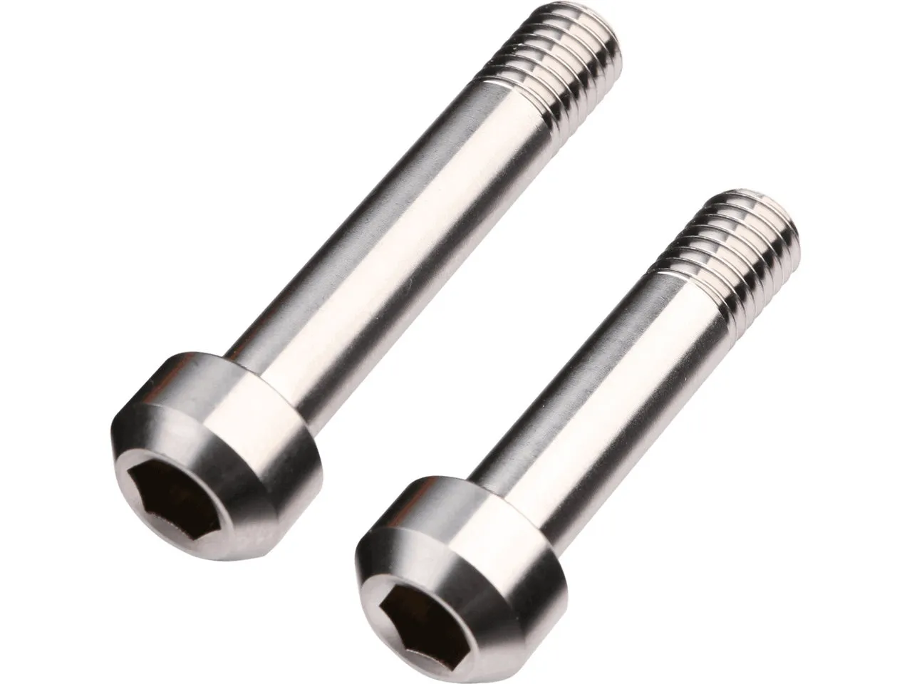 Burgtec Santa Cruz Titan Dämpferbefestigungsschrauben - Set 6, Grau Burgtec Santa Cruz Titan Dämpferbefestigungsschrauben - Set 6, Grau