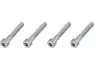 Burgtec Schrauben für Direct Mount Vorbau Spacer, Silver, M6 x 35