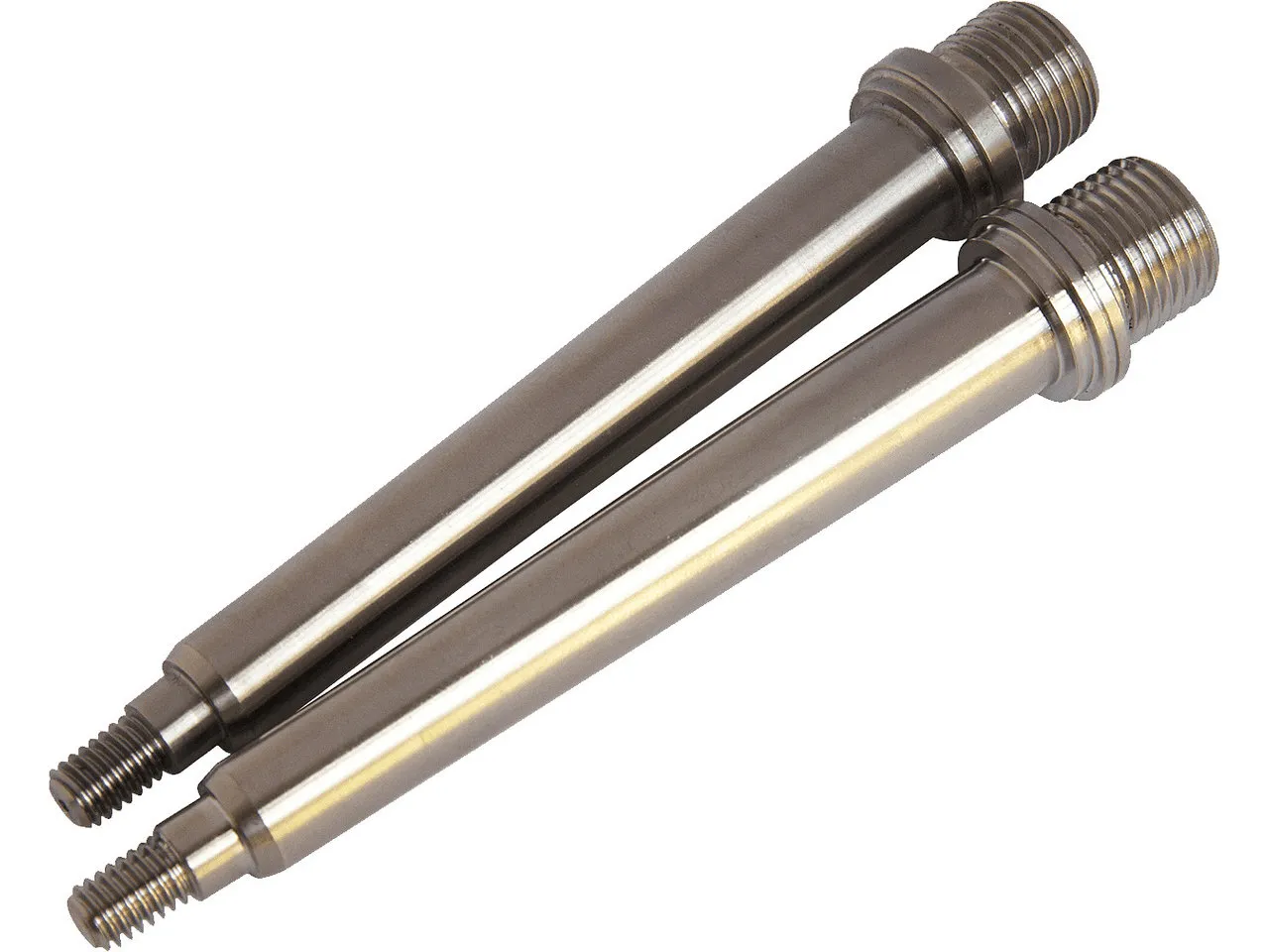 Burgtec Stahlachsen für MK4 Penthouse Plattformpedale - 1 Paar, Silver, One Size