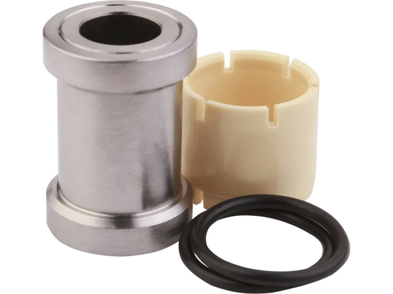 Burgtec Standard Shock Hardware-Set, Silver / white, 20 x 8.1mm