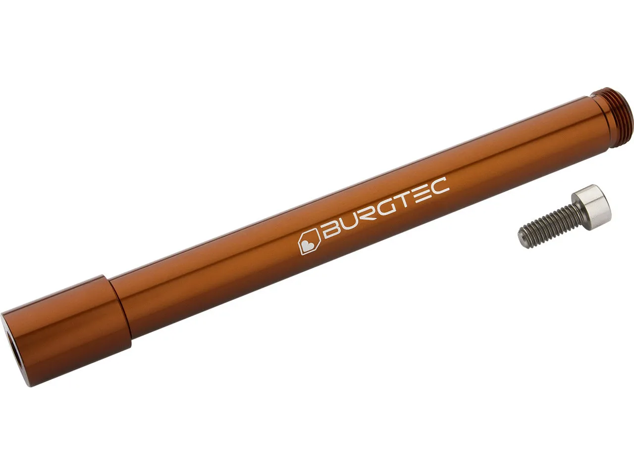 Burgtec Steckachse für Öhlins Boost RXF36/RXF36 Evo/RFX3, Braun Burgtec Steckachse für Öhlins Boost RXF36/RXF36 Evo/RFX3, Braun