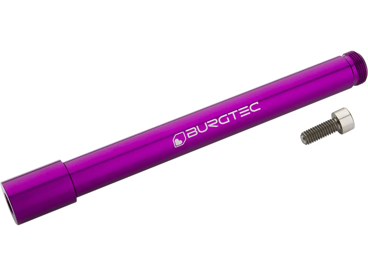 Burgtec Steckachse für Öhlins Boost RXF36/RXF36 Evo/RFX3, Lila Burgtec Steckachse für Öhlins Boost RXF36/RXF36 Evo/RFX3, Lila