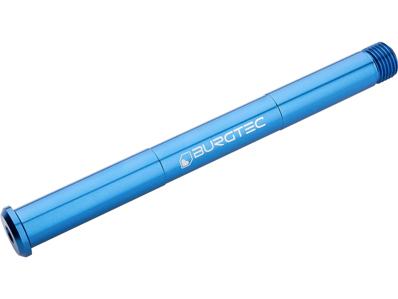 Burgtec Steckachse für RockShox Boost Gabeln, Blau Burgtec Steckachse für RockShox Boost Gabeln, Blau