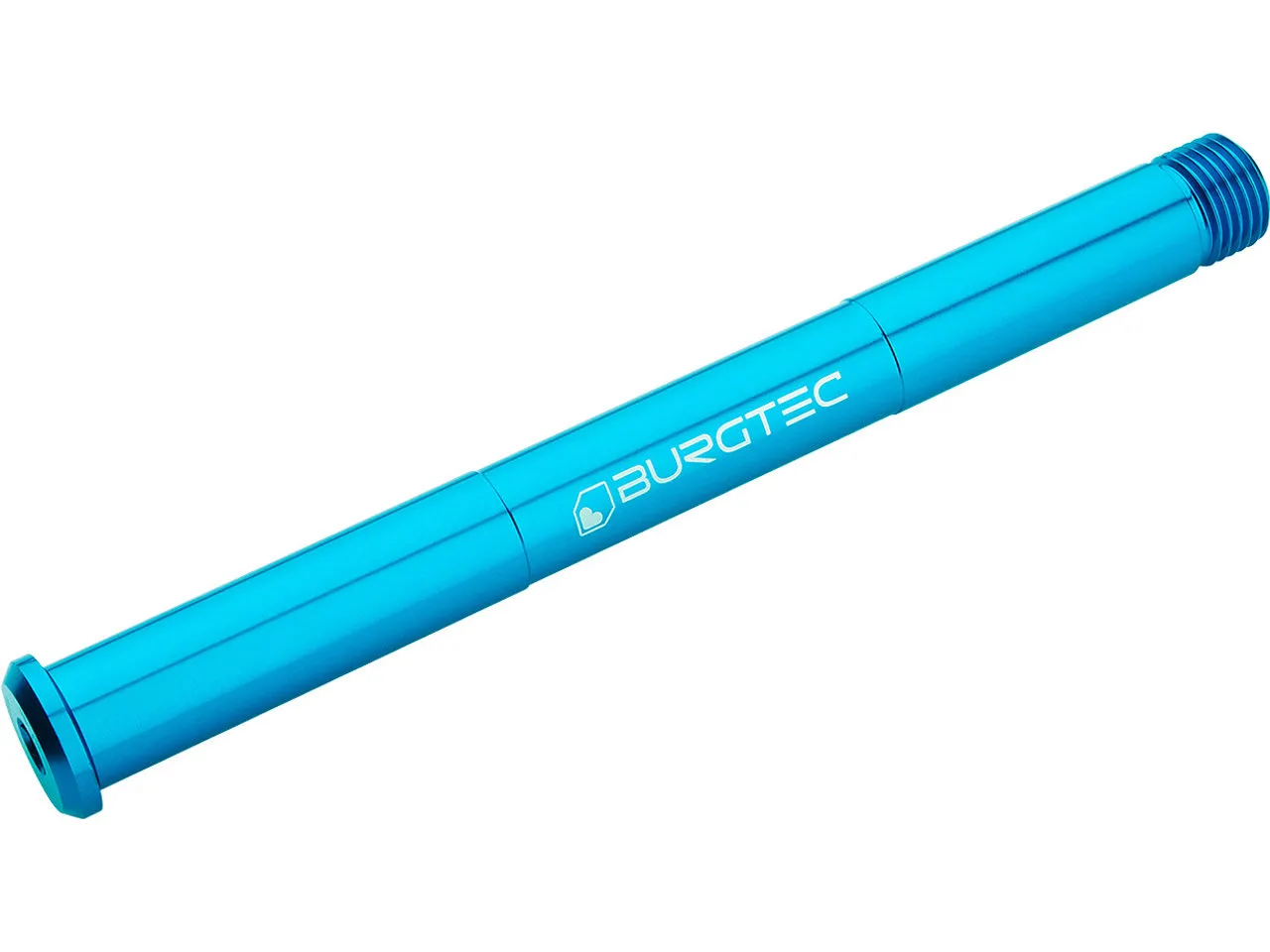Burgtec Steckachse für RockShox Boost Gabeln, Blau Burgtec Steckachse für RockShox Boost Gabeln, Blau