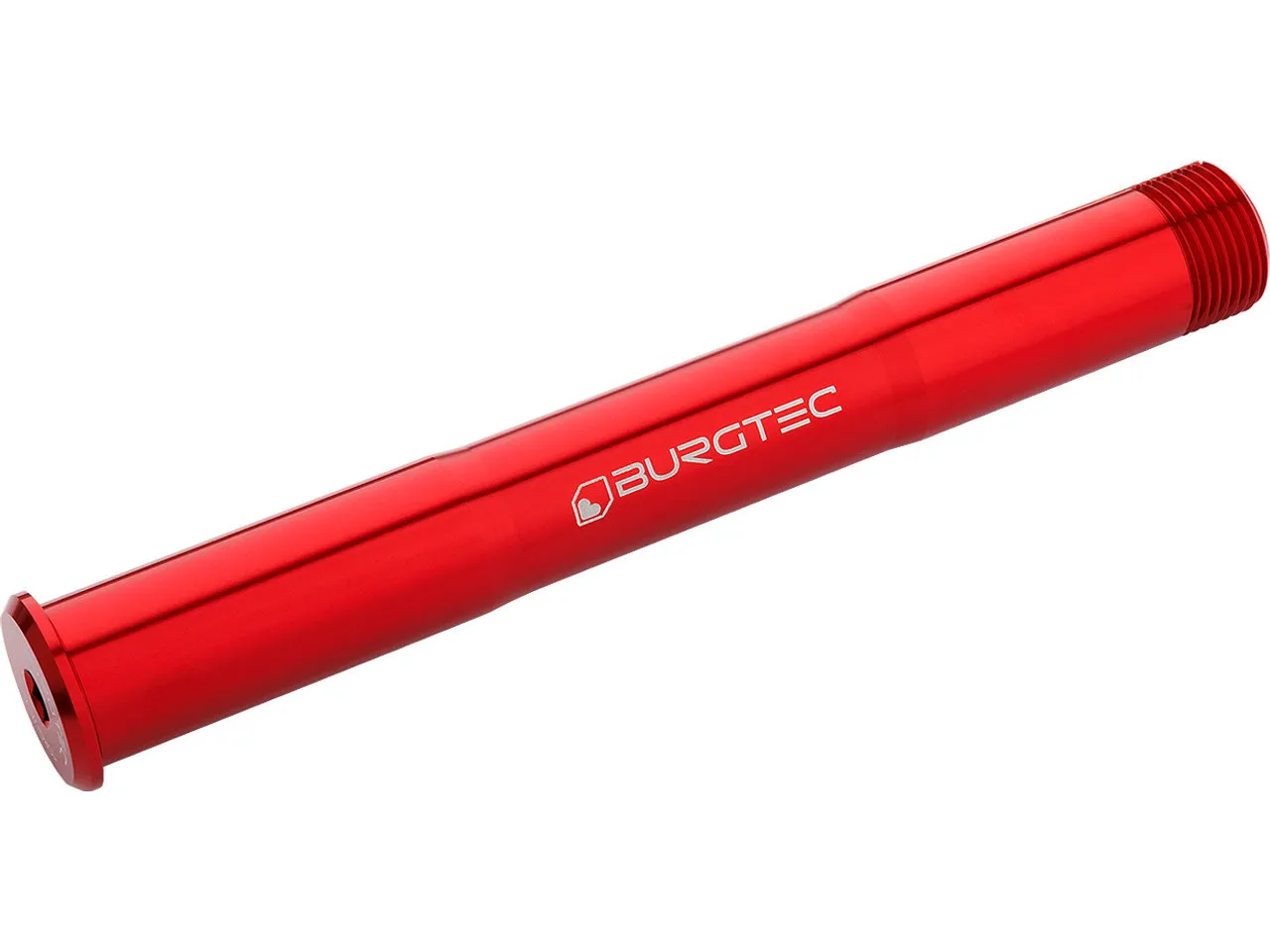 Burgtec Steckachse für RockShox BoXXer C1/C2/D1 Gabel, Rot Burgtec Steckachse für RockShox BoXXer C1/C2/D1 Gabel, Rot