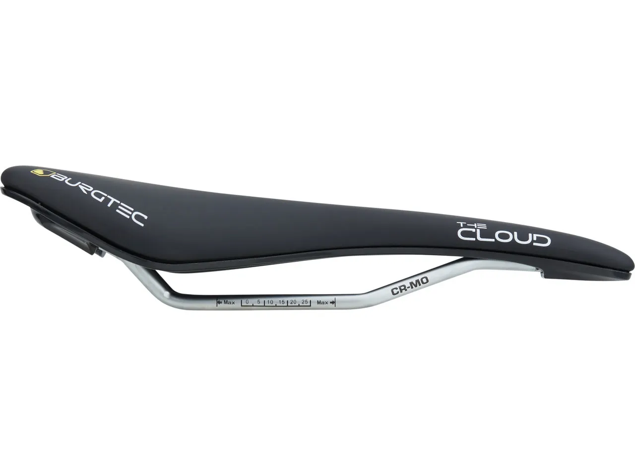 Burgtec The Cloud MK2 CrMo Sattel, Black, One Size Burgtec The Cloud MK2 CrMo Sattel, Black, One Size