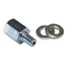 Burley Adapter für Anhängerkupplungen Achse M10 x 1 Unisex, silber, TU