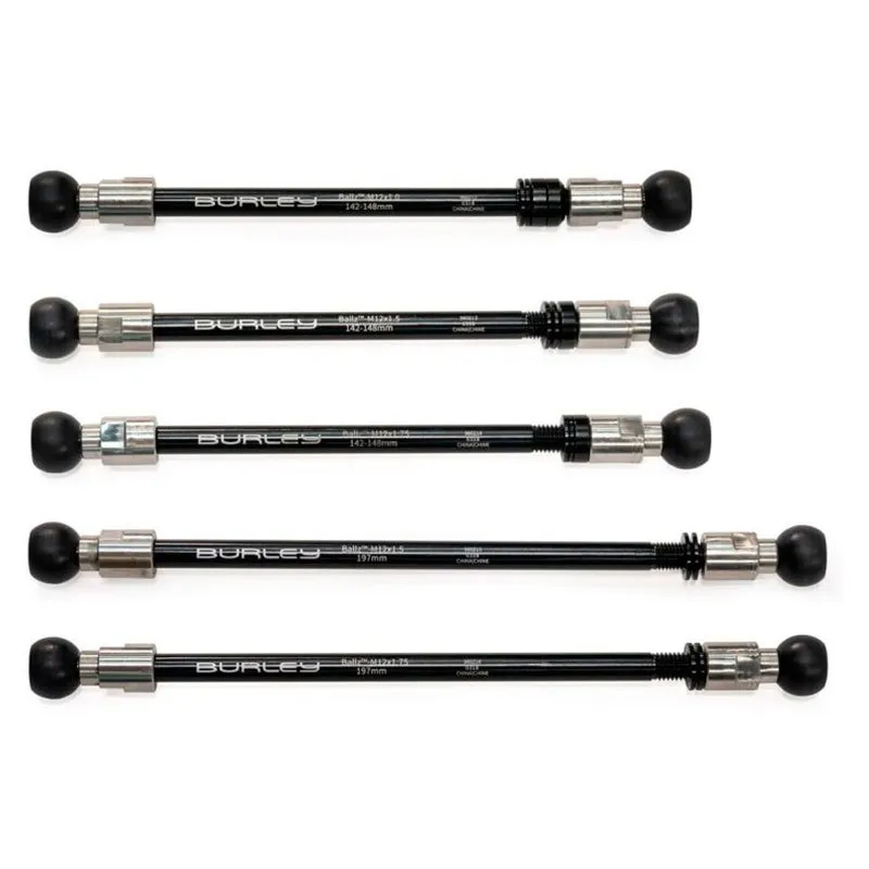 Burley Ballz Thru Axle M12 X 1.50 Ersatzteil, Black, 142-148mm