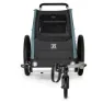 Burley Bark Ranger Hundeanhänger, Black, One Size