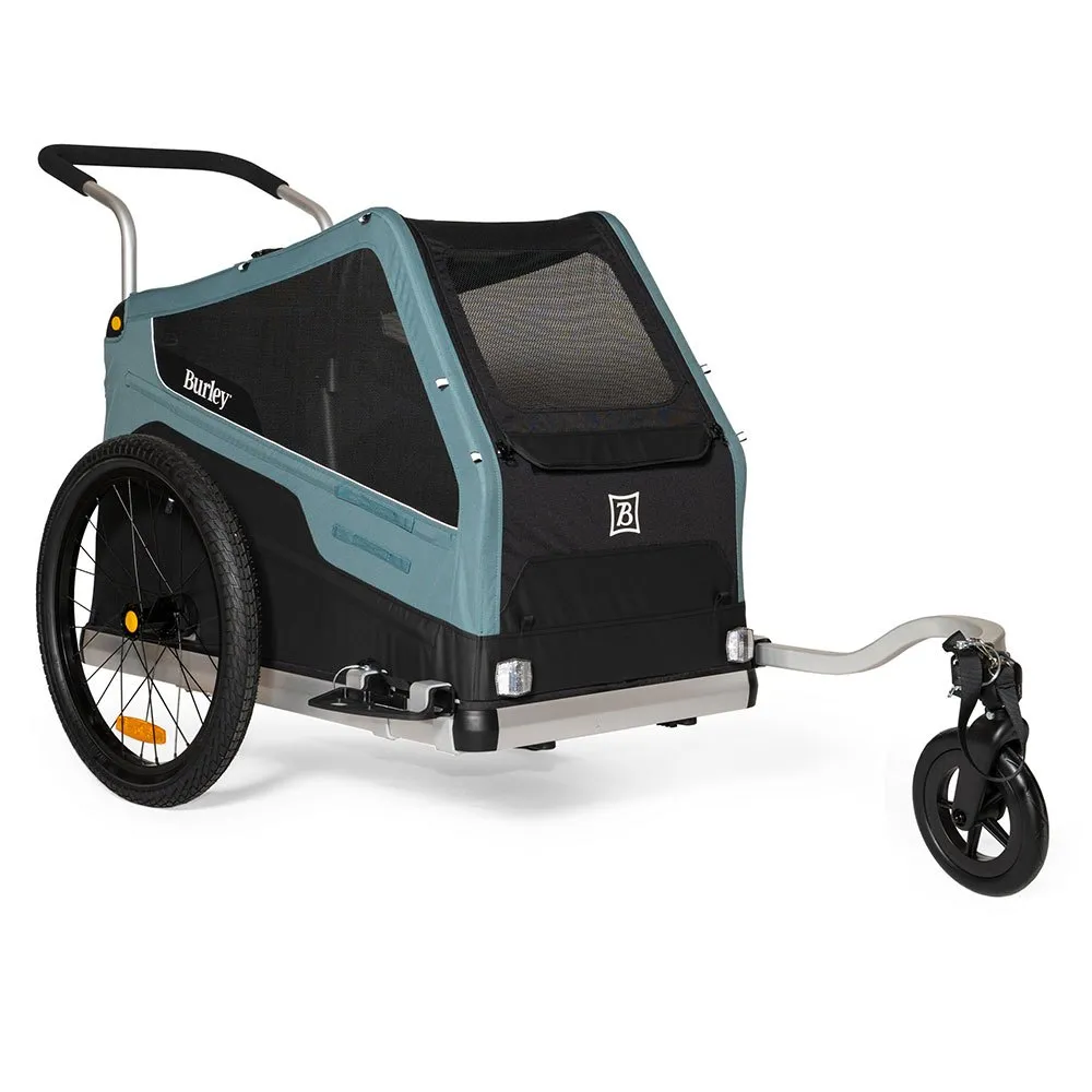 Burley Bark Ranger Hundeanhänger, Black, One Size