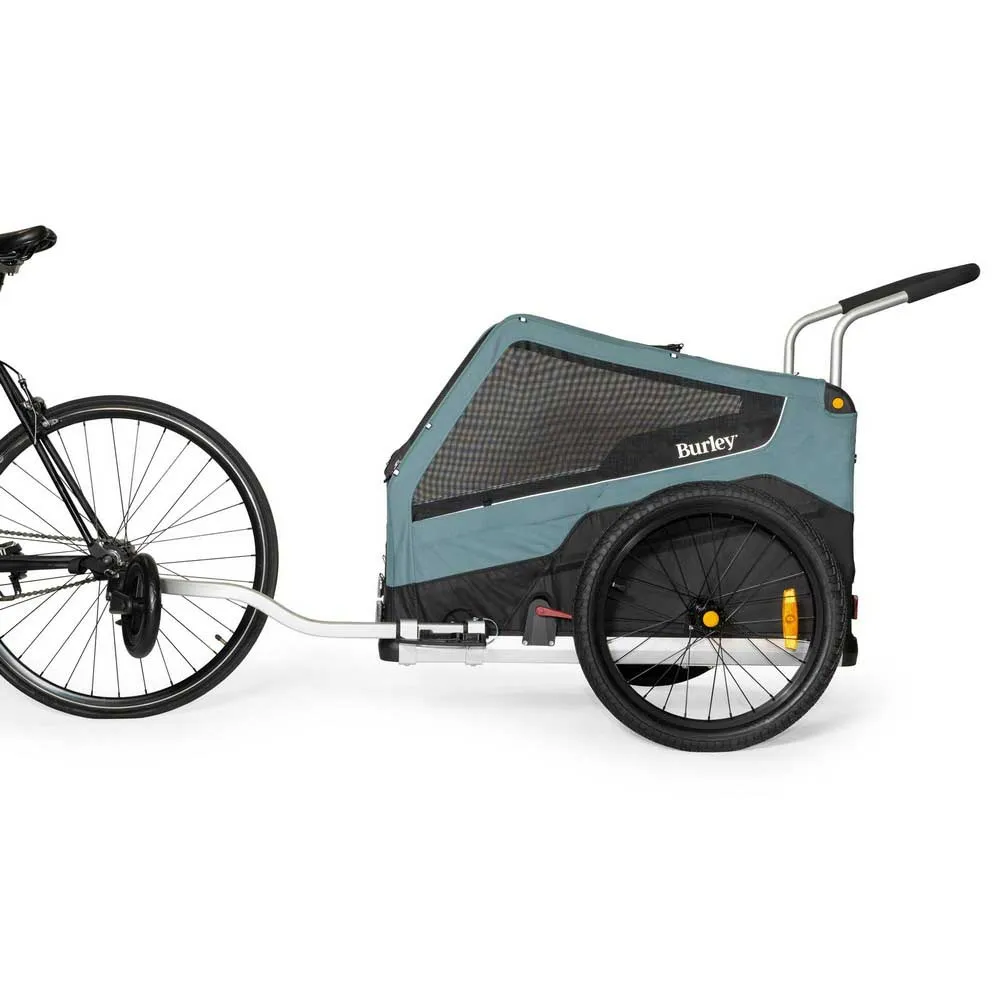 Burley Bark Ranger Xl Mod22 Fahrradanhänger, Black / blue, Max 45kg Burley Bark Ranger Xl Mod22 Fahrradanhänger, Black / blue, Max 45kg