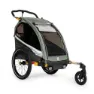 Burley D´lite X Single Fahrradanhänger, Green, Max 34kg