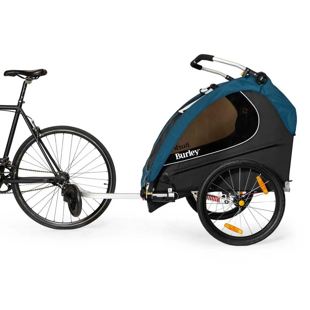 Burley Encore X Fahrradanhänger, Pacific blue / black, Max 45kg Burley Encore X Fahrradanhänger, Pacific blue / black, Max 45kg
