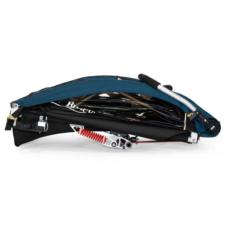 Burley Encore X Fahrradanhänger, Pacific blue / black, Max 45kg Burley Encore X Fahrradanhänger, Pacific blue / black, Max 45kg