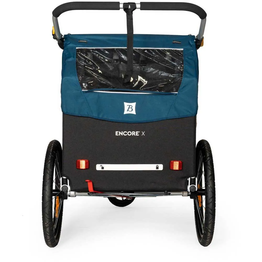 Burley Encore X Fahrradanhänger, Pacific blue / black, Max 45kg Burley Encore X Fahrradanhänger, Pacific blue / black, Max 45kg