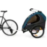 Burley Encore X Two Seater Trailer, Blue, Max 45kg