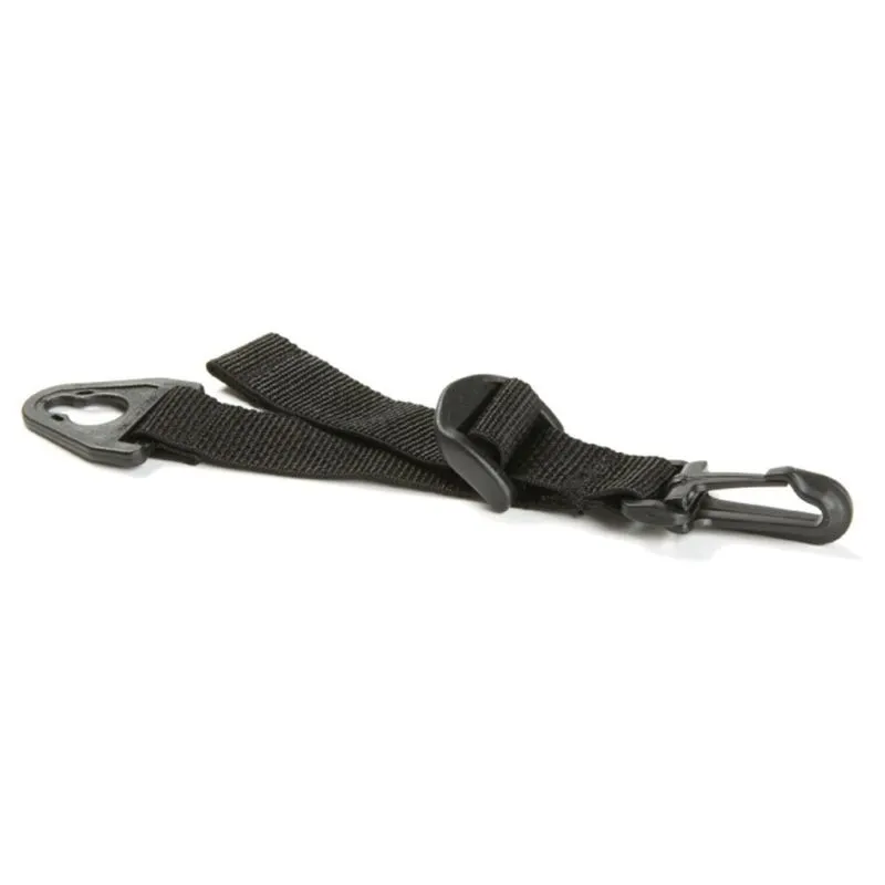 Burley Gurte für Travoy-Tasche Tensor kurz (x4) Unisex, schwarz, TU