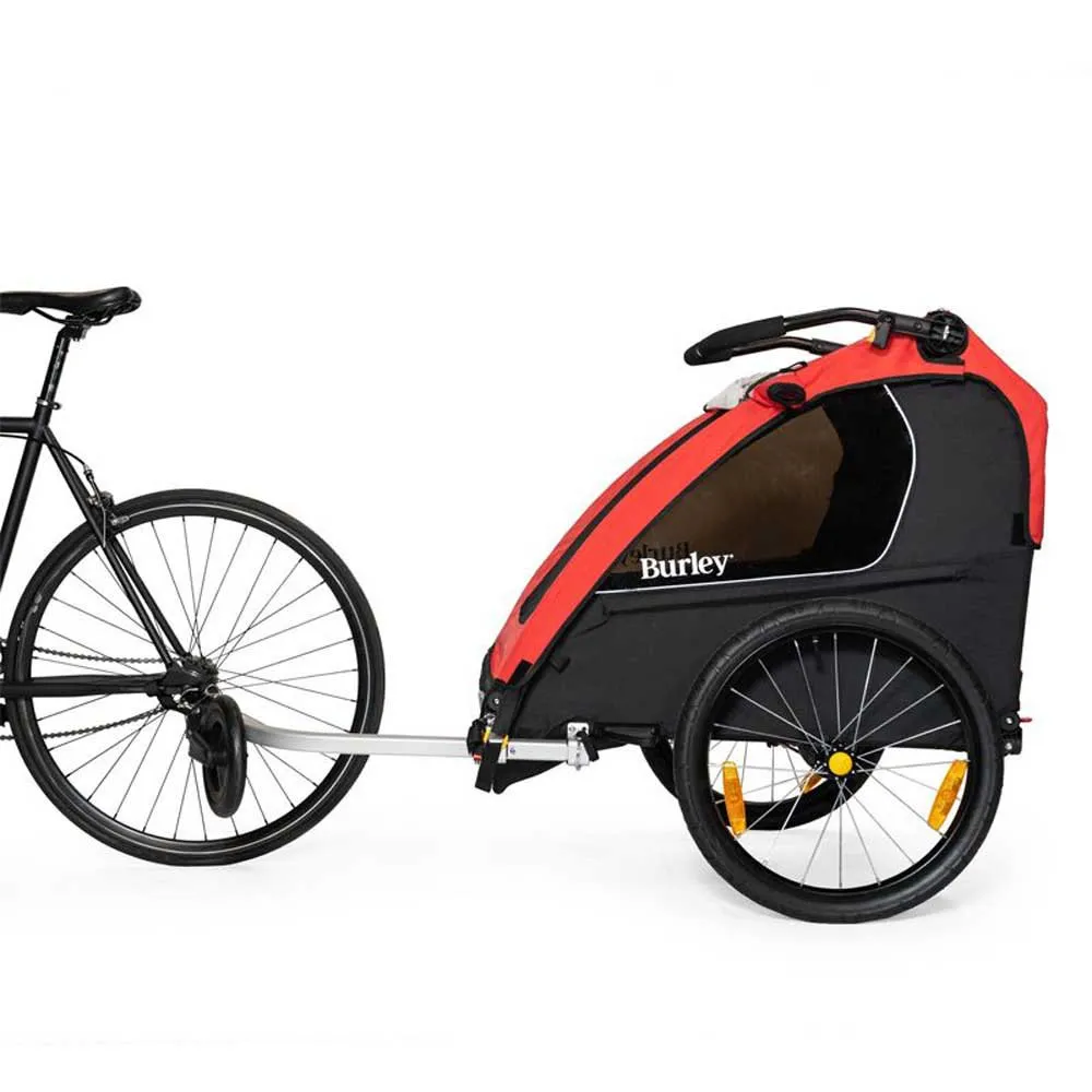 Burley Honey Bee Duo Trailer, Red, Max 45kg Burley Honey Bee Duo Trailer, Red, Max 45kg