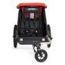 Burley Honey Bee Duo Trailer, Red, Max 45kg