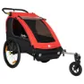 Burley Honey Bee Duo Trailer, Red, Max 45kg