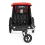Burley Honey Bee Fahrradanhänger, Red / black, Max 45kg