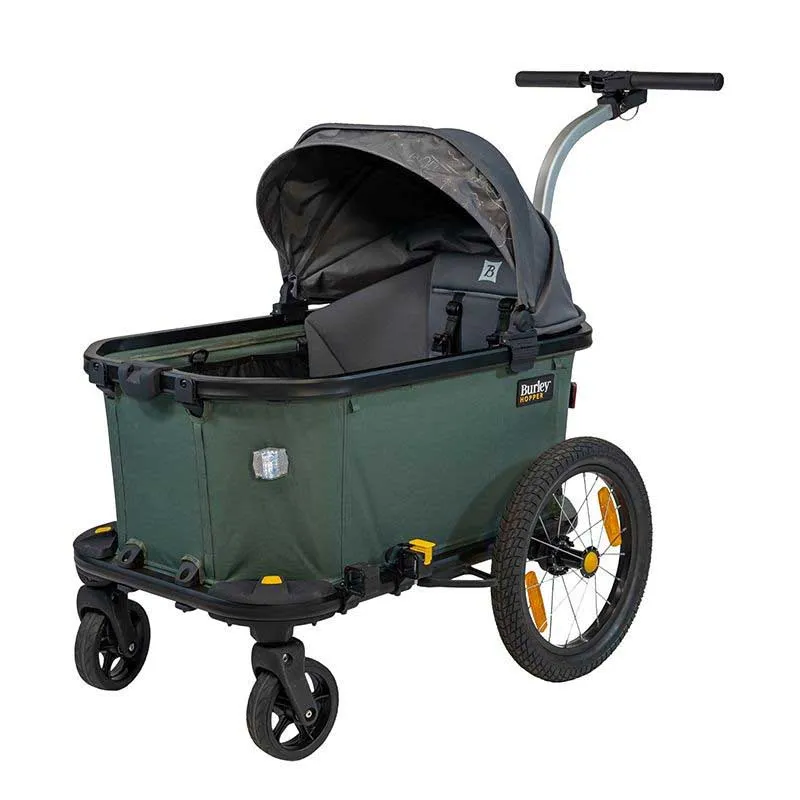 Burley Hopper Babyschalen-und Sonnenschutz-set, Black, One Size