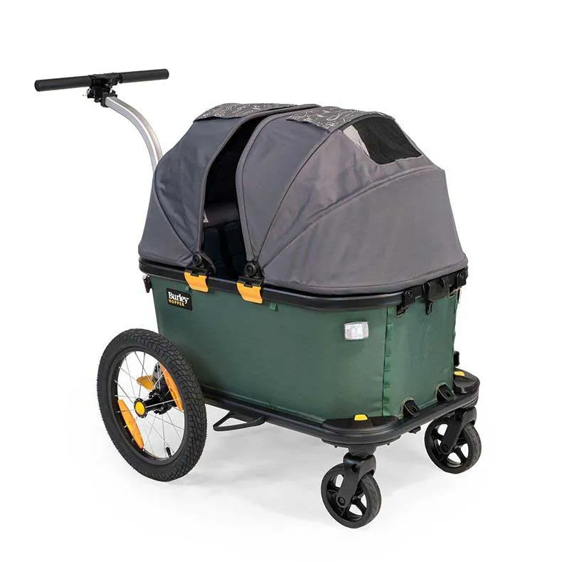 Burley Hopper Babyschalen-und Sonnenschutz-set, Black, One Size