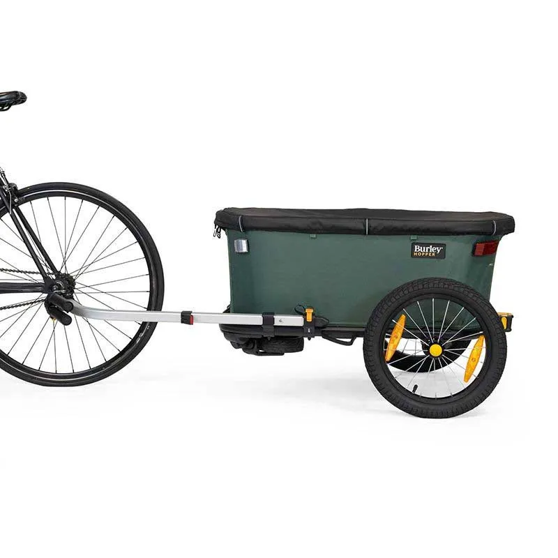 Burley Hopper Fahrradanhänger, Green, Max 35kg