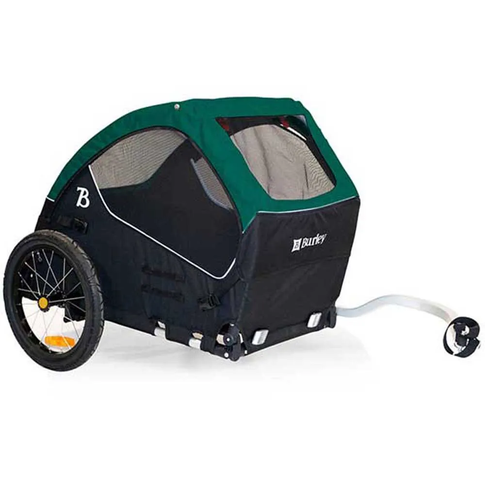 Burley Tail Wagon Hundeanhänger, Black / dark green, One Size Burley Tail Wagon Hundeanhänger, Black / dark green, One Size
