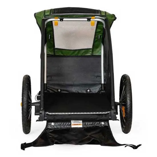 Burley Tailwagon Fahrradanhänger, Black / green, Max 34kg Burley Tailwagon Fahrradanhänger, Black / green, Max 34kg