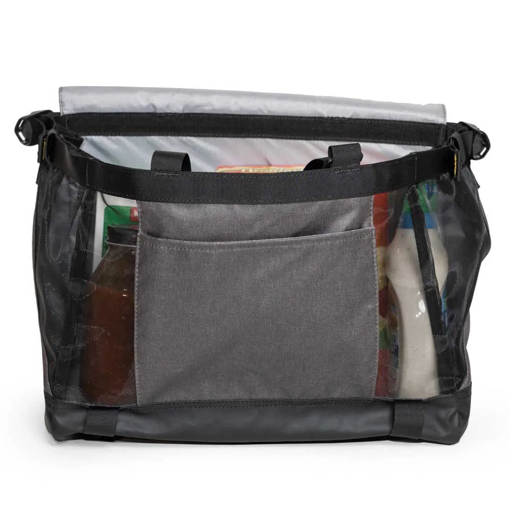 Burley Travoy Market Tasche 22 L, Black / grey, One Size Burley Travoy Market Tasche 22 L, Black / grey, One Size