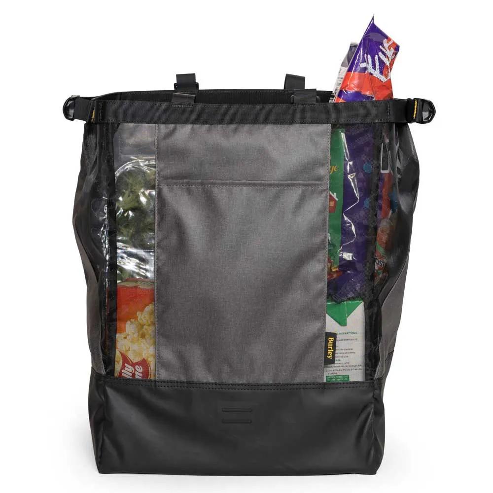 Burley Travoy Market Tasche 40 L, Black / grey, One Size Burley Travoy Market Tasche 40 L, Black / grey, One Size