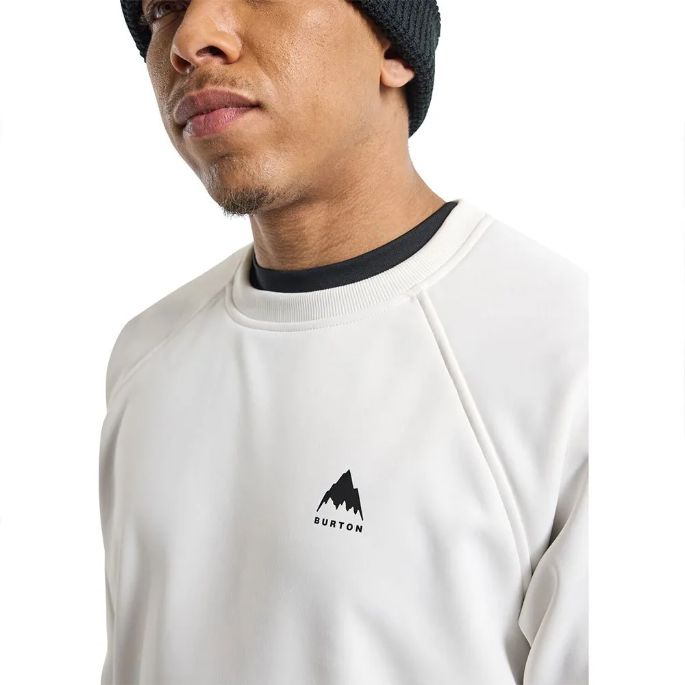 Burton Crown Weatherproof Crew Sweatshirt, Stout white Burton Crown Weatherproof Crew Sweatshirt, Stout white