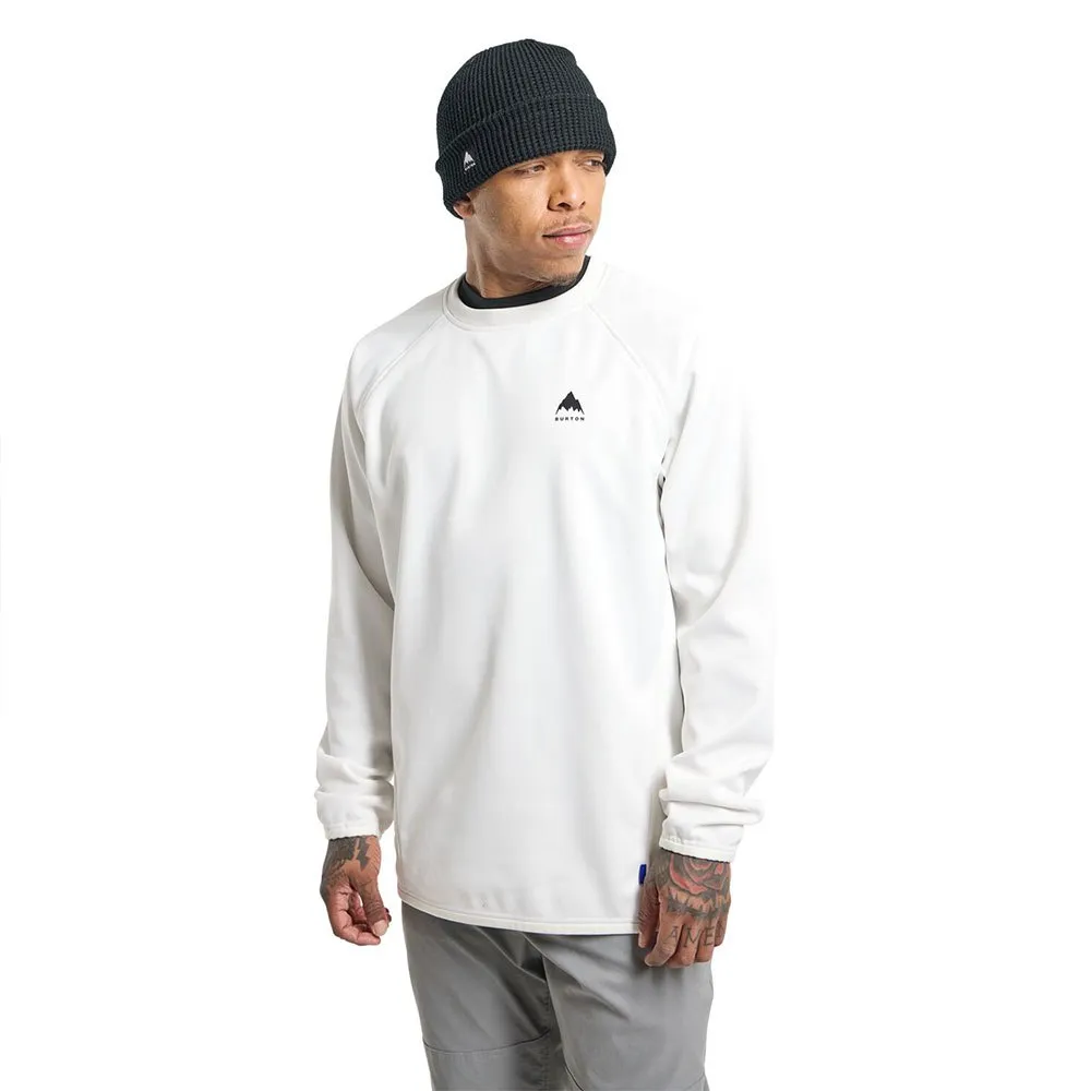 Burton Crown Weatherproof Crew Sweatshirt, Stout white Burton Crown Weatherproof Crew Sweatshirt, Stout white