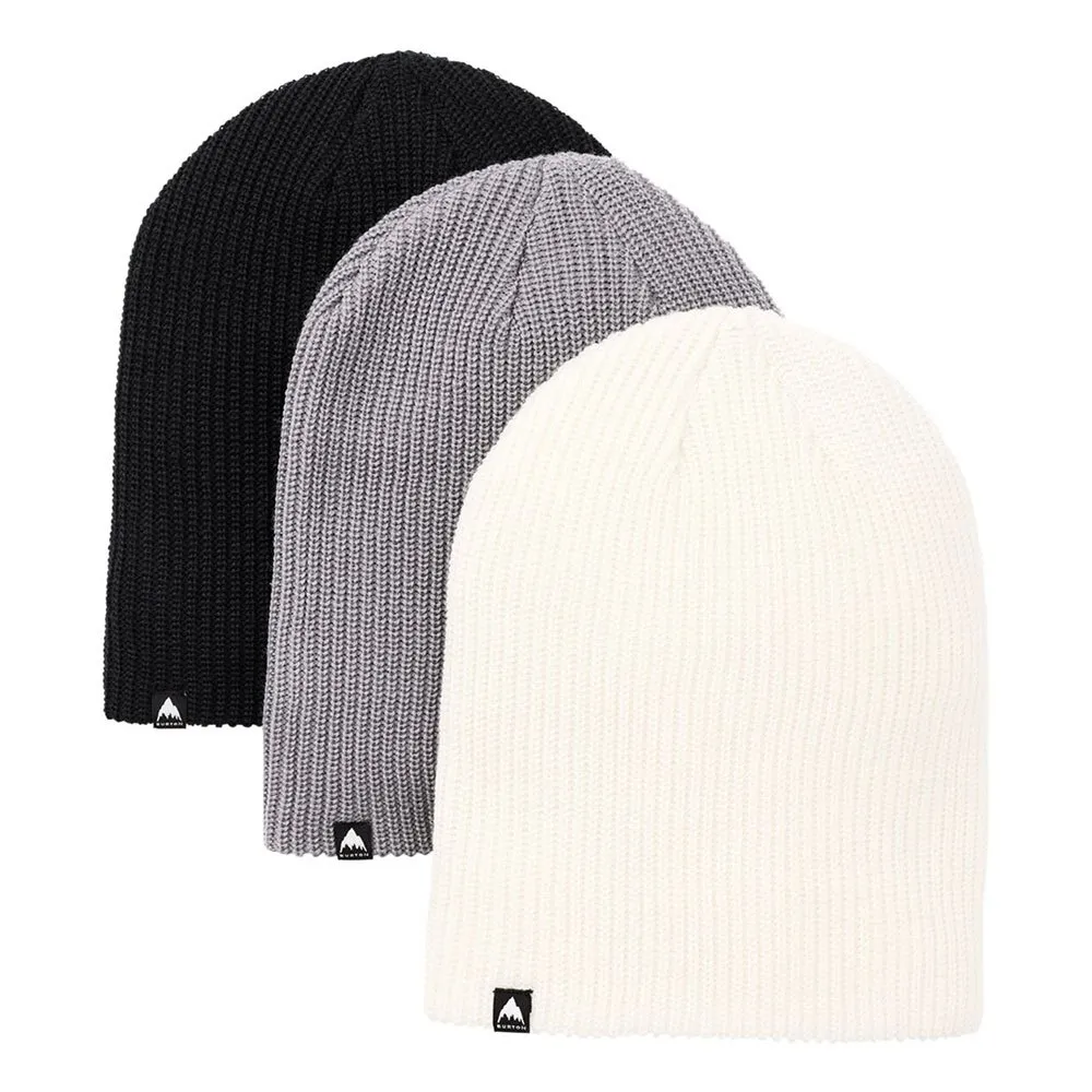 Burton Dnd 3 Pack Mütze, True black / shark skin / stow white