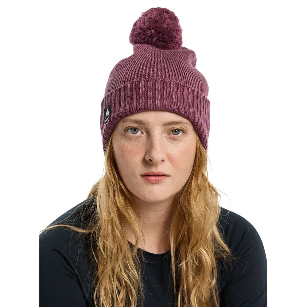 Burton Fleece-lined Earflap Mütze, Almandine