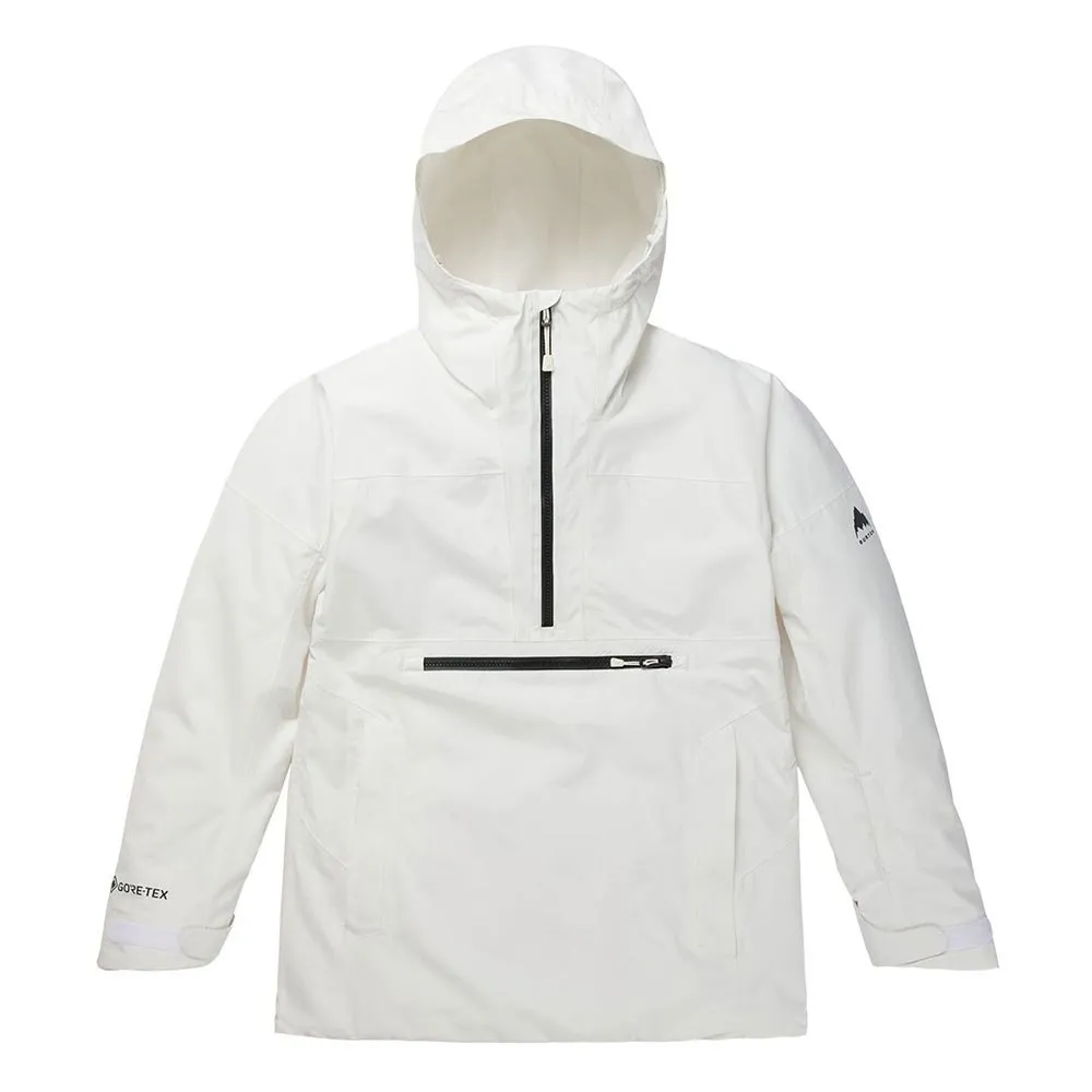 Burton Goretex Pillowline Anorak Jacke, Stout white