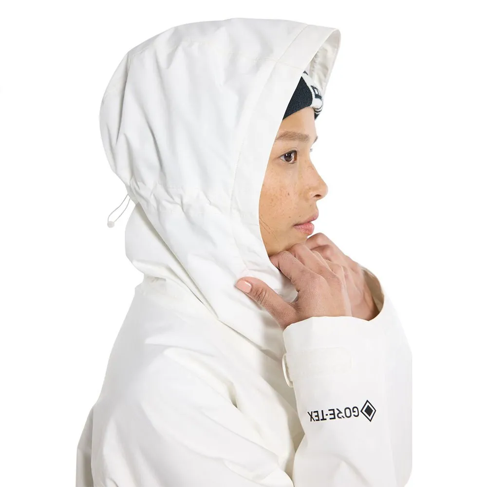 Burton Goretex Pillowline Anorak Jacke, Stout white
