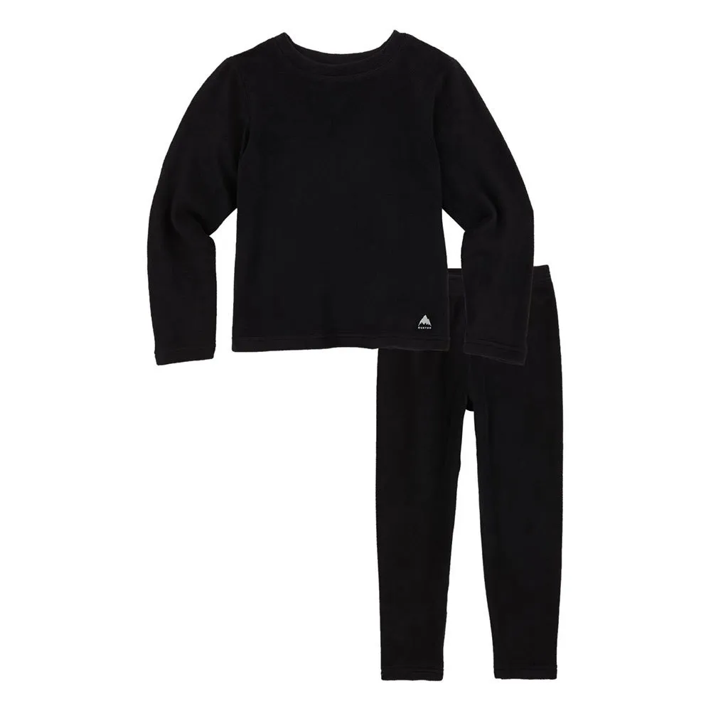 Burton Heavyweight Flecce Set Baselayer-hose, True black, 24 Monate-3Y