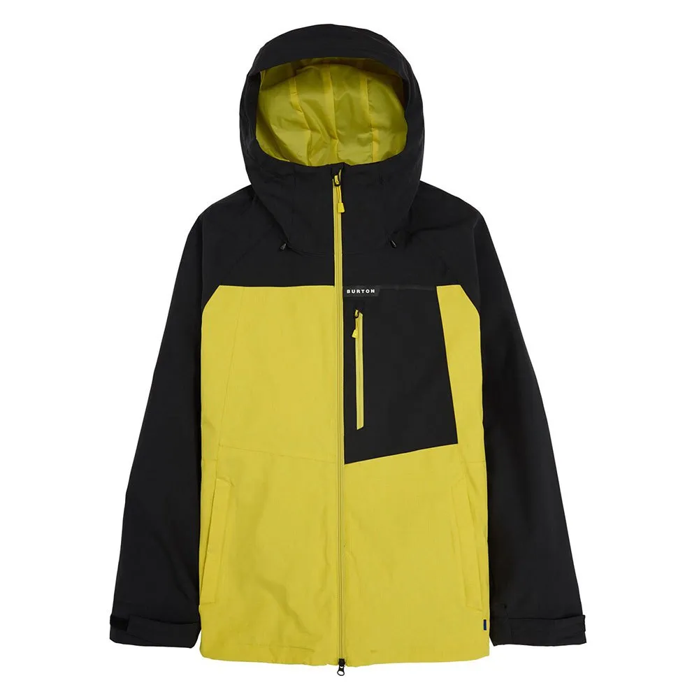 Burton Lodgepole 2l Jacke, True black / sulfur Burton Lodgepole 2l Jacke, True black / sulfur