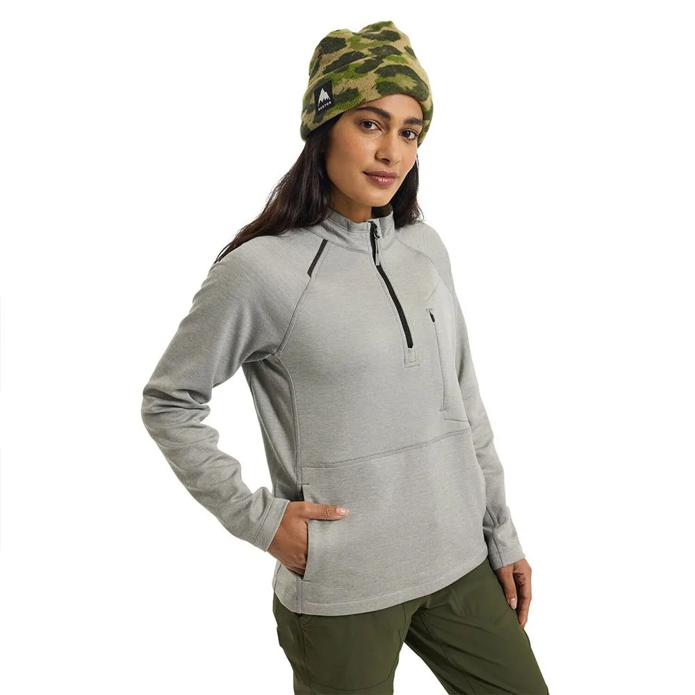 Burton Multipath Grid Halbreißverschluss-sweatshirt Burton Multipath Grid Halbreißverschluss-sweatshirt