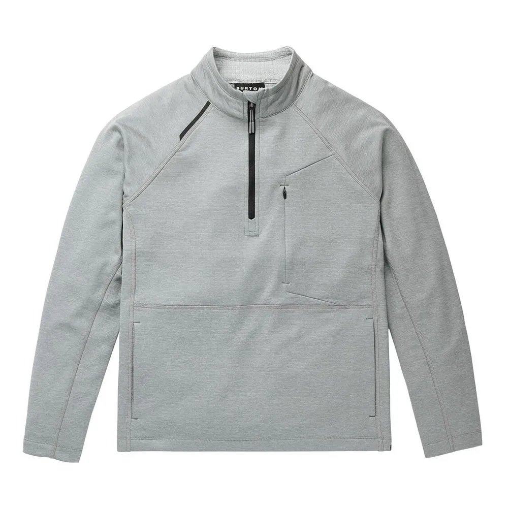 Burton Multipath Grid Halbreißverschluss-sweatshirt Burton Multipath Grid Halbreißverschluss-sweatshirt