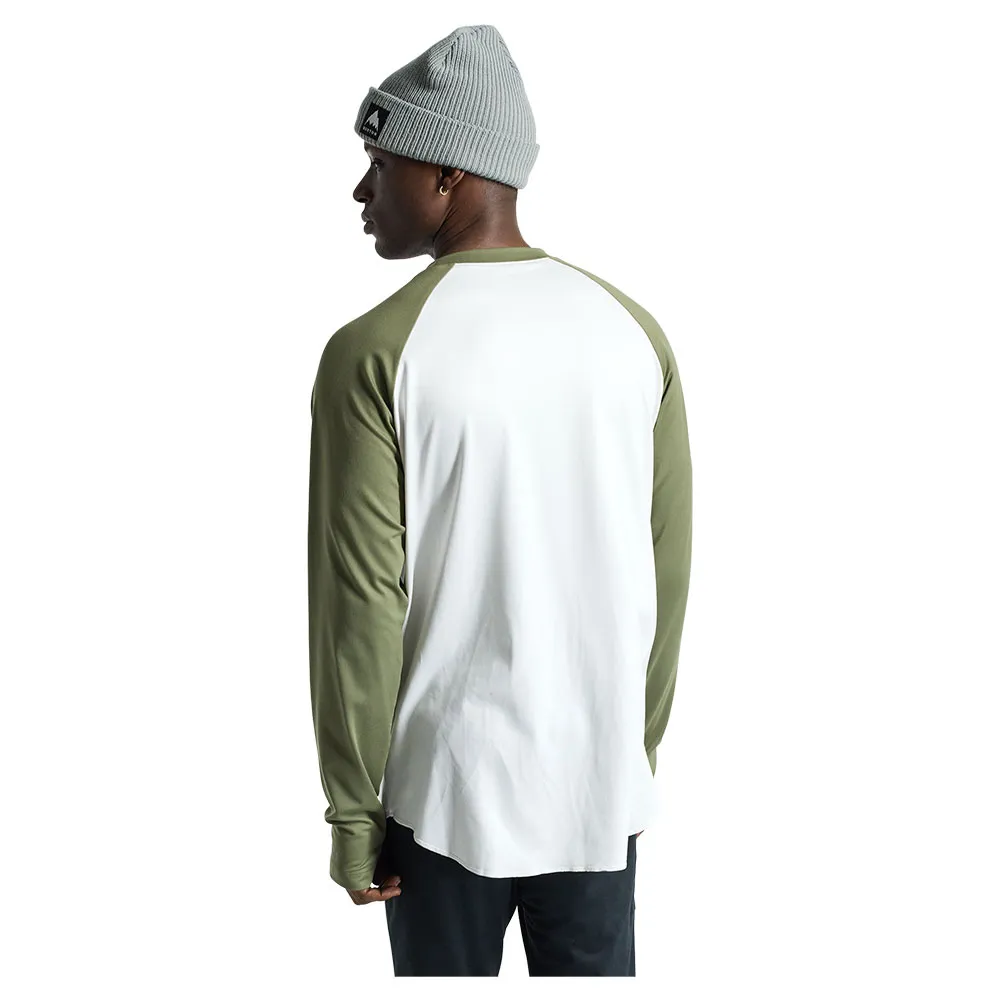 Burton Roadie Tech Langarm-baselayer, Stout white / frsmss