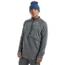 Burton Stockrun Grid Halbreißverschluss-sweatshirt