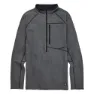 Burton Stockrun Grid Halbreißverschluss-sweatshirt
